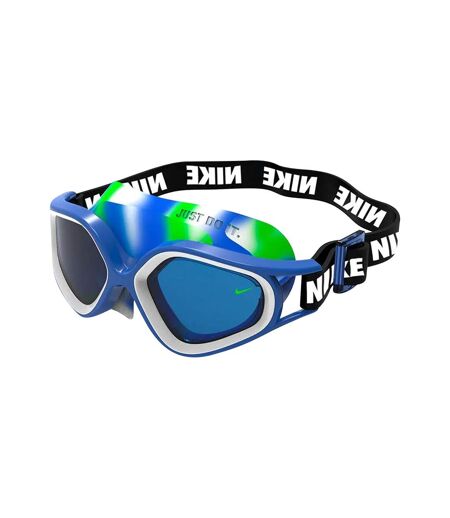 Childrens/kids Expanse Swimming Goggles Blue Green Nike