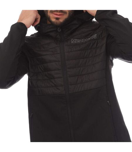 Mens Dynamic Full Zip Hoodie Black Mercier