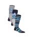 3 Pair Multipack Ultra Lightweight Mens Thermal Ski Socks-1
