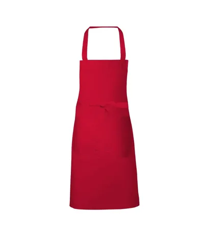 Tablier Hobby Taille Unique Rouge Link Kitchen Wear