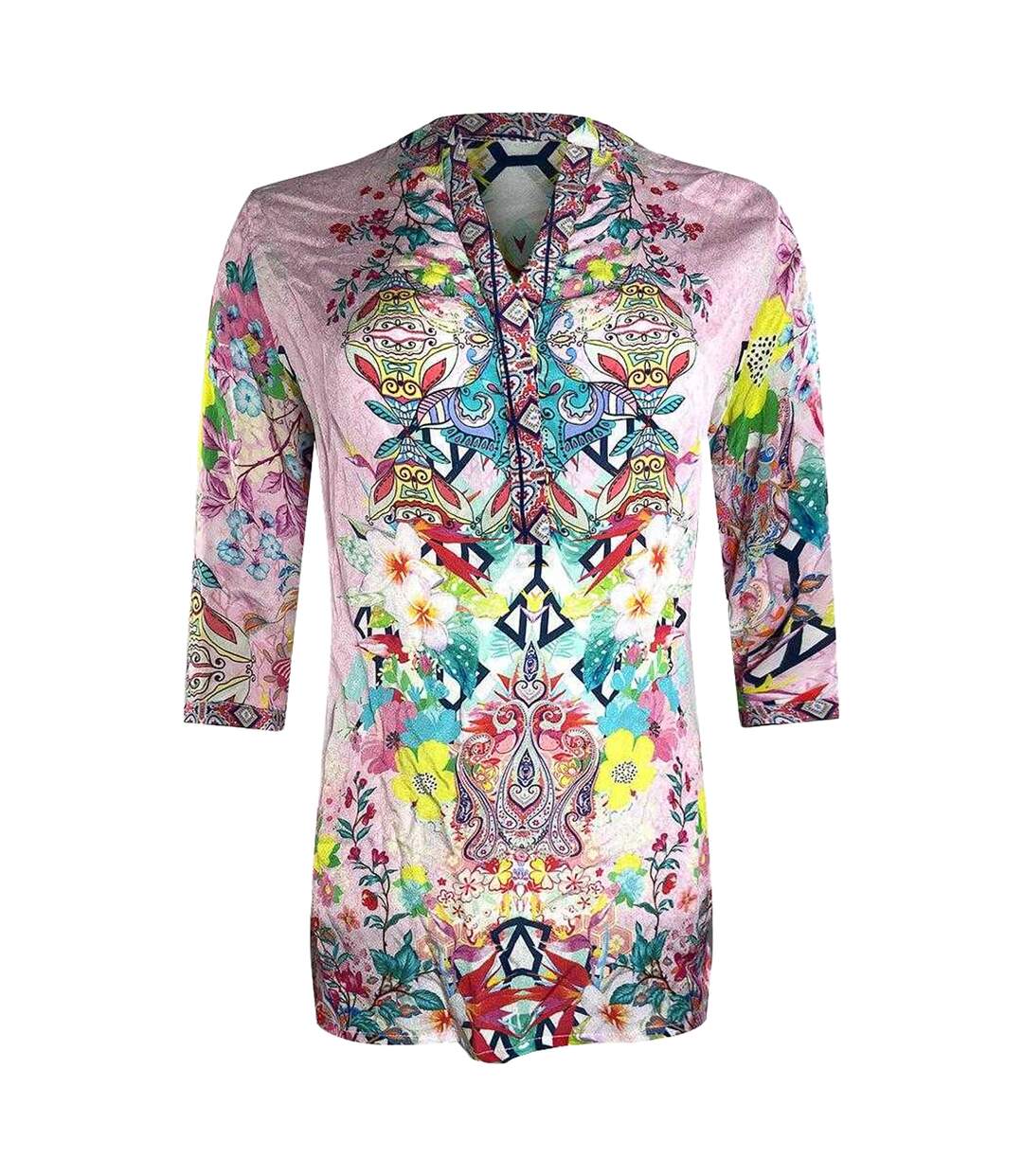 Womens/ladies Milano Top Multicoloured Inoa-1