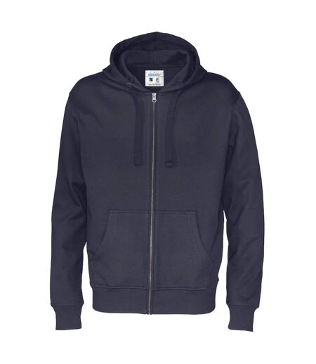 Mens Full Zip Hoodie Navy Cottover