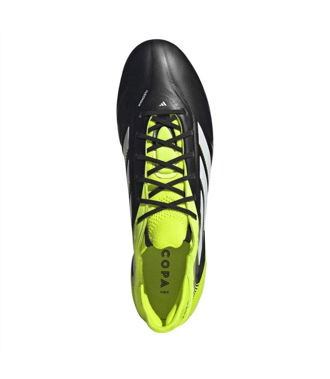 Mens Copa Pure Iii Elite 3 Stripes Lace Up Firm Ground Football Boots Core Black Adidas-4