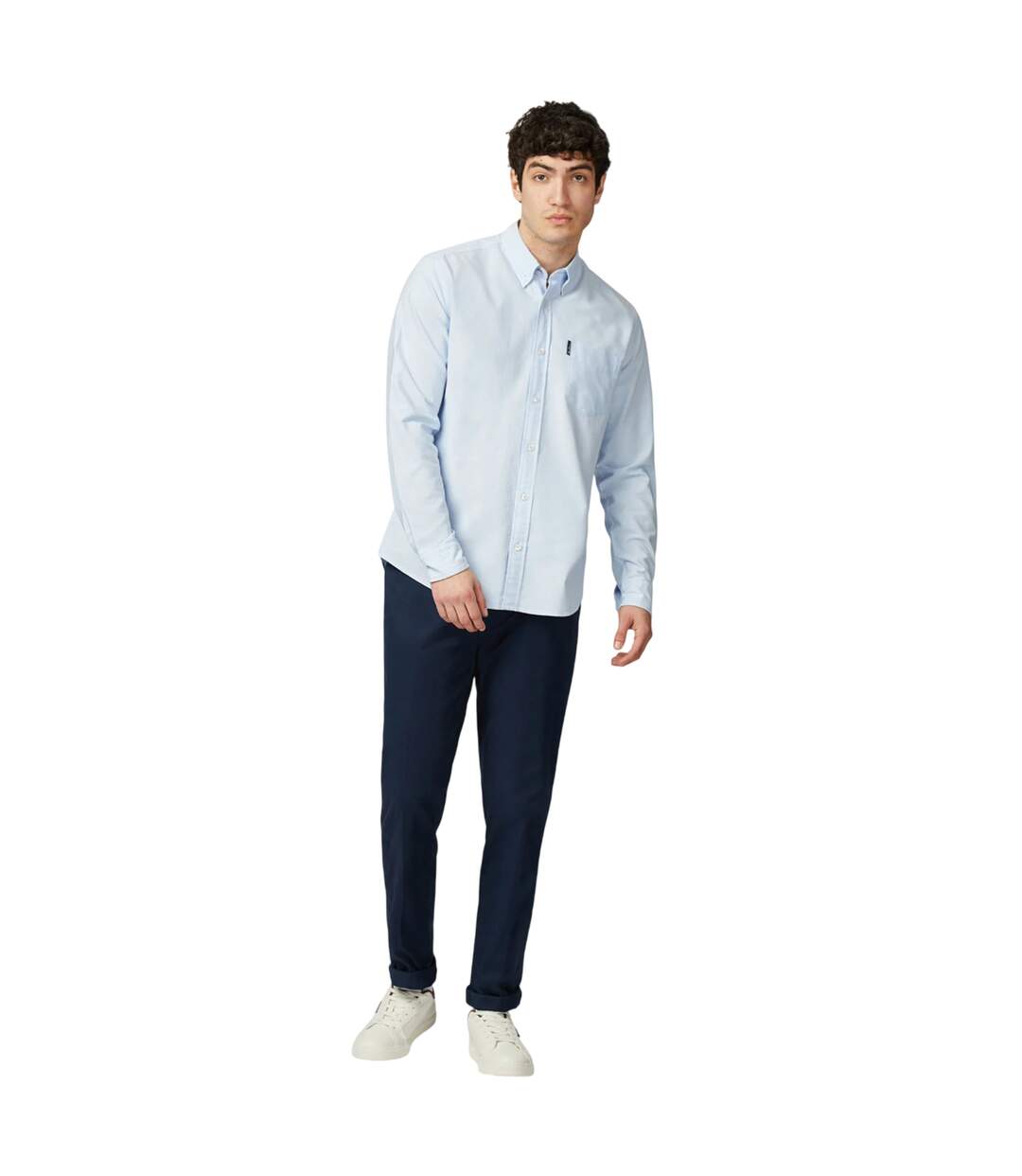 Chemise Manches Longues Motif/style Signature Homme Ciel Ben Sherman-4