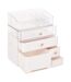 Organiseur 5 Tiroirs Sara 27cm Blanc-2