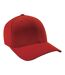 Lot de 2  casquettes de baseball homme rouge Yupoong-2