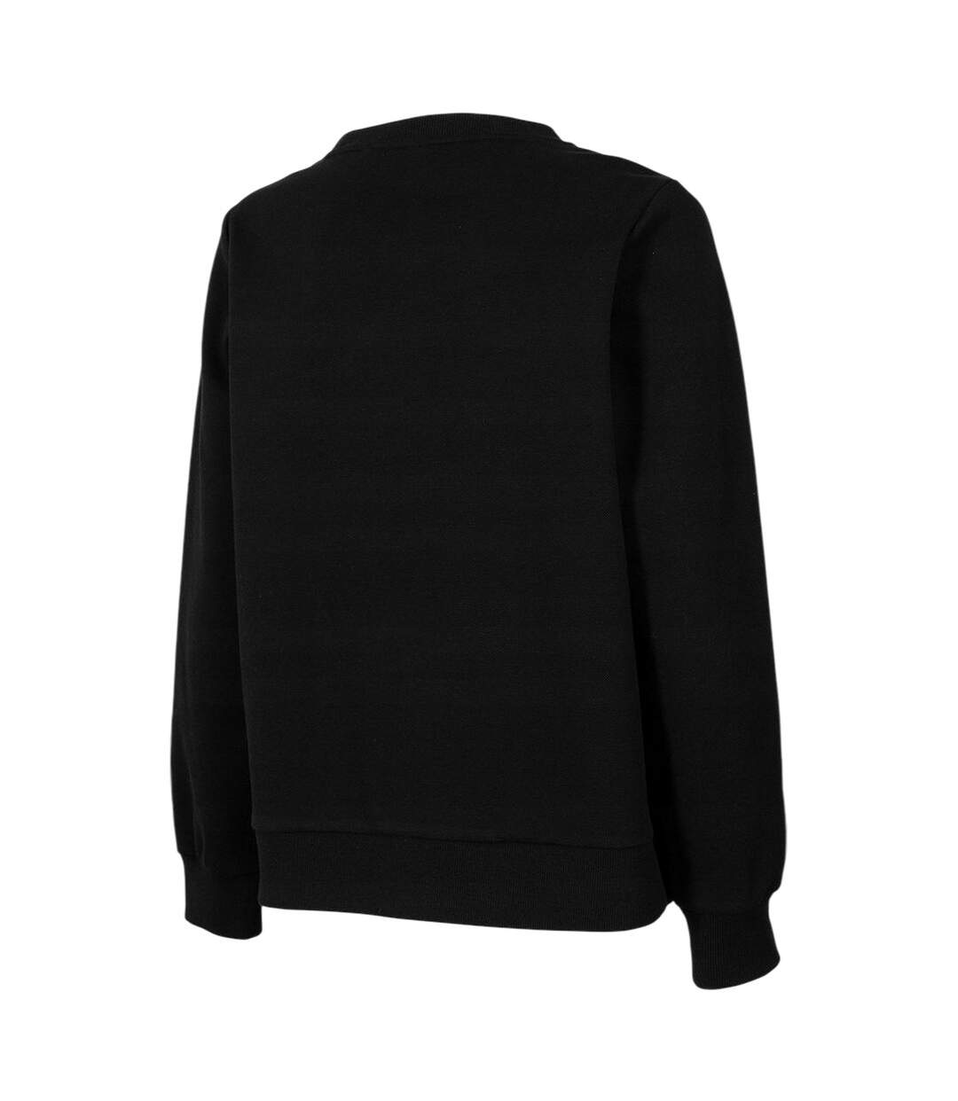 Sweat Motif/style Logo Femme Noir 4F-4
