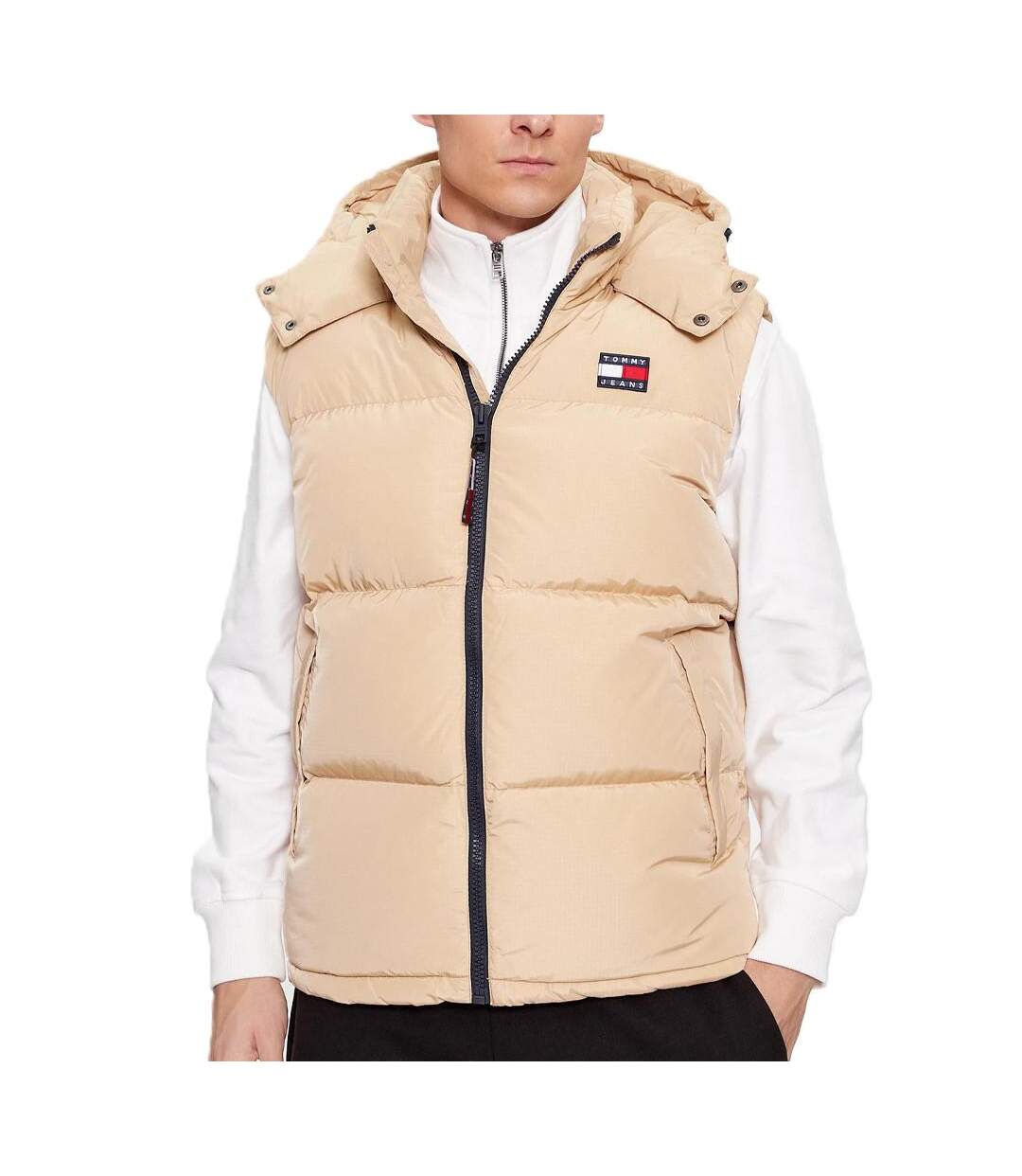 Doudoune sans manche Beige Homme Tommy Jeans Alaska - XS-1