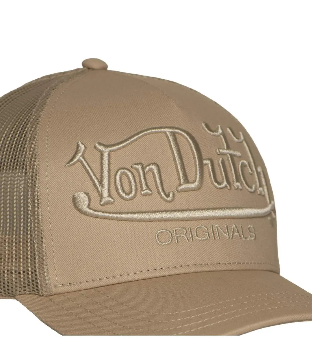 Casquette baseball avec filet et logo brodé Embroidery Vondutch-3