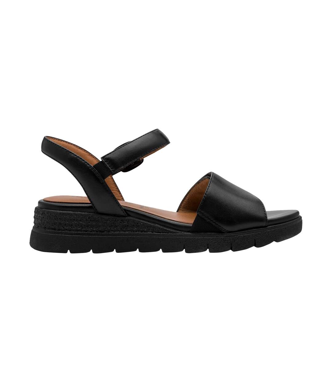 Sandales Cuir Compensées Tamaris Comfort-2