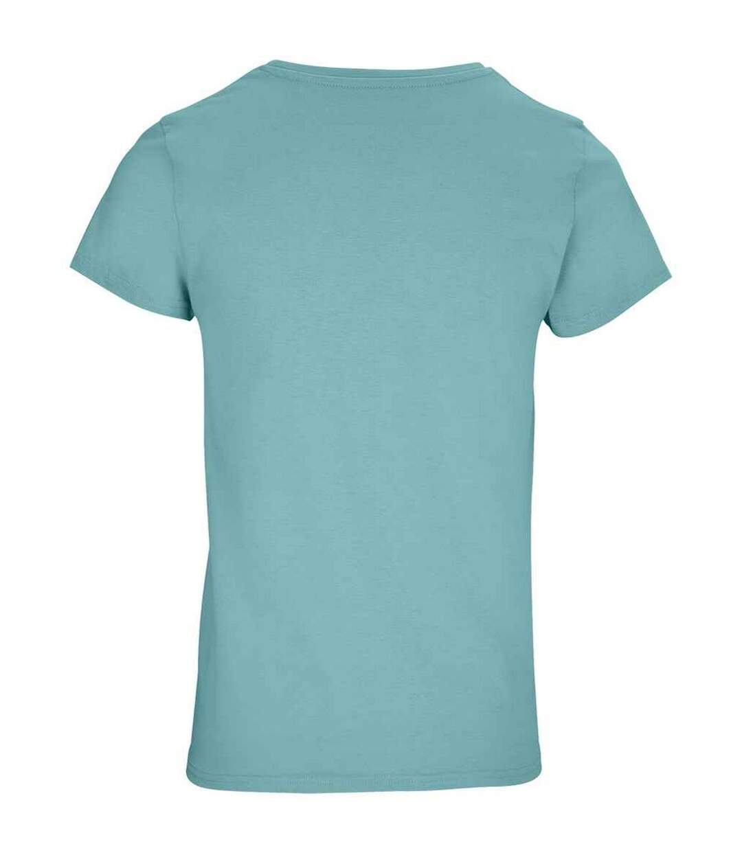 Womens/ladies crusader organic t-shirt pool blue SOLS