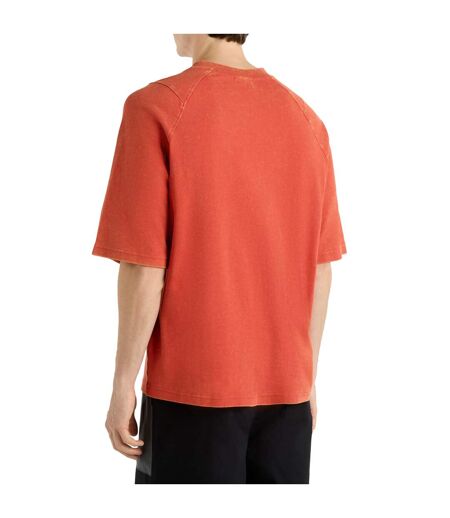 Mens Washed Crew Neck Boxy T-shirt Fire Whirl Umbro