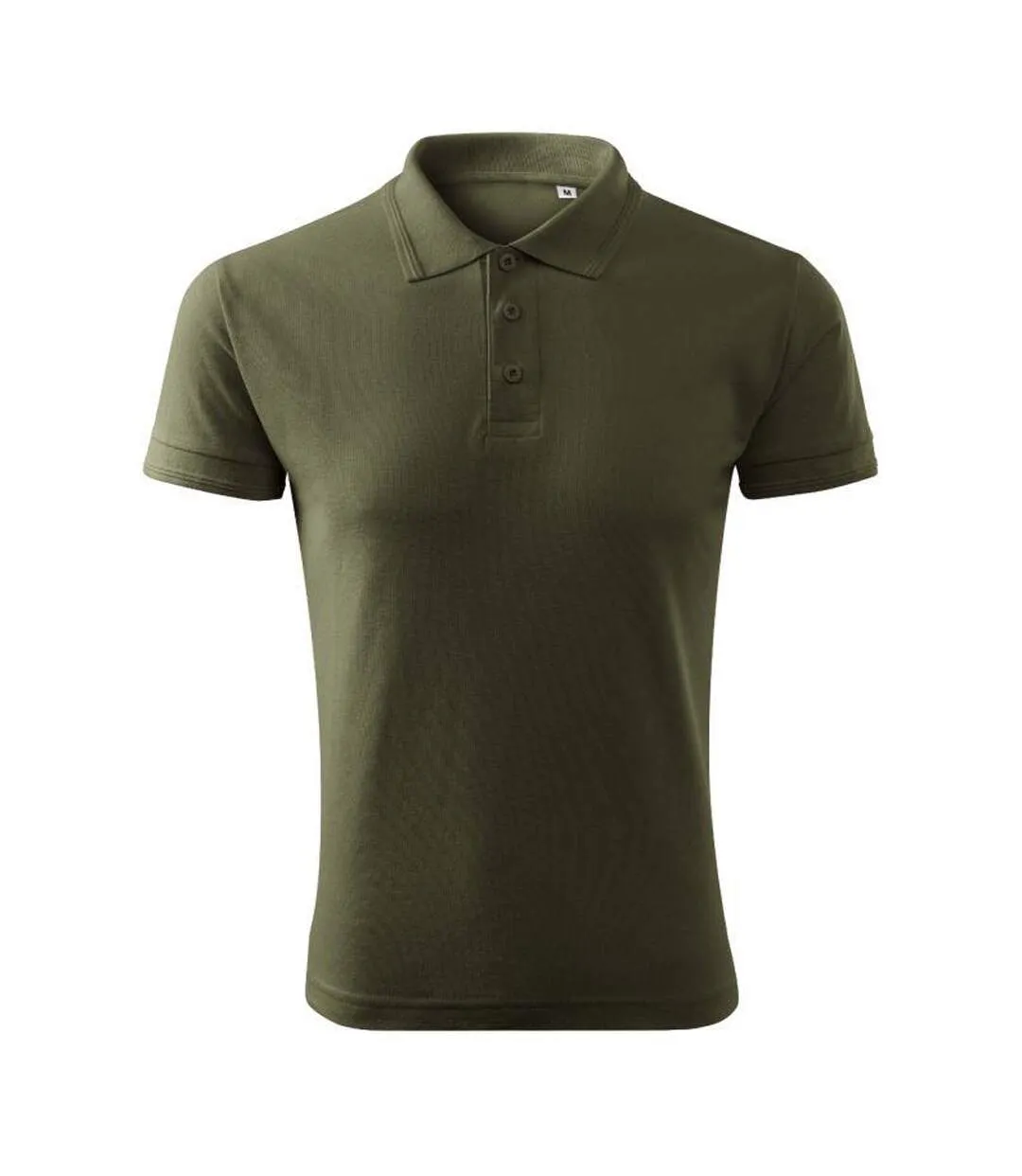 Polo Homme Marron Vert Malfini-1