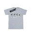 Disney Womens/Ladies Mickey Mouse Four Emotions Cotton Boyfriend T-Shirt (Gris sportif) - UTBI35974-1