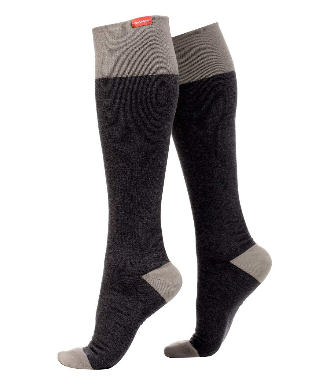 VIM&VIGR - Chaussettes Contention | Coton 15-20 mmhg Chaussettes Compression