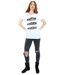 Disney - T-shirt CARS TEXT RACERS - Femme (Blanc) - UTBI16182-4