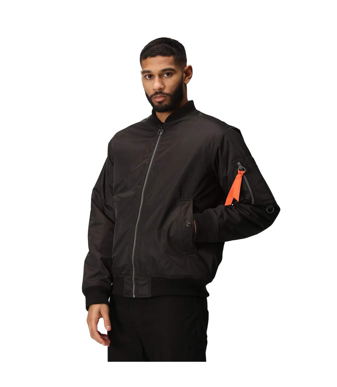 Veste Imperméable À Col Montant Pro Pilot Homme Noir Regatta Professional-3
