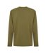 T-shirt Manches Longues Homme Blanc Vert Mousse Off White-2