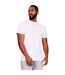 Casual Classics Mens Muscle Ringspun Cotton T-Shirt (White) - UTAB586