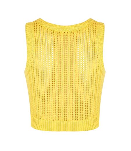 Débardeur Femme Jaune Ambre Levis