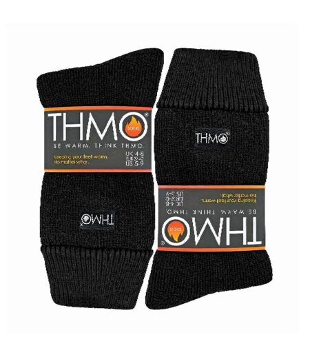 THMO Chaussettes Antidérapantes Femme Thermiques