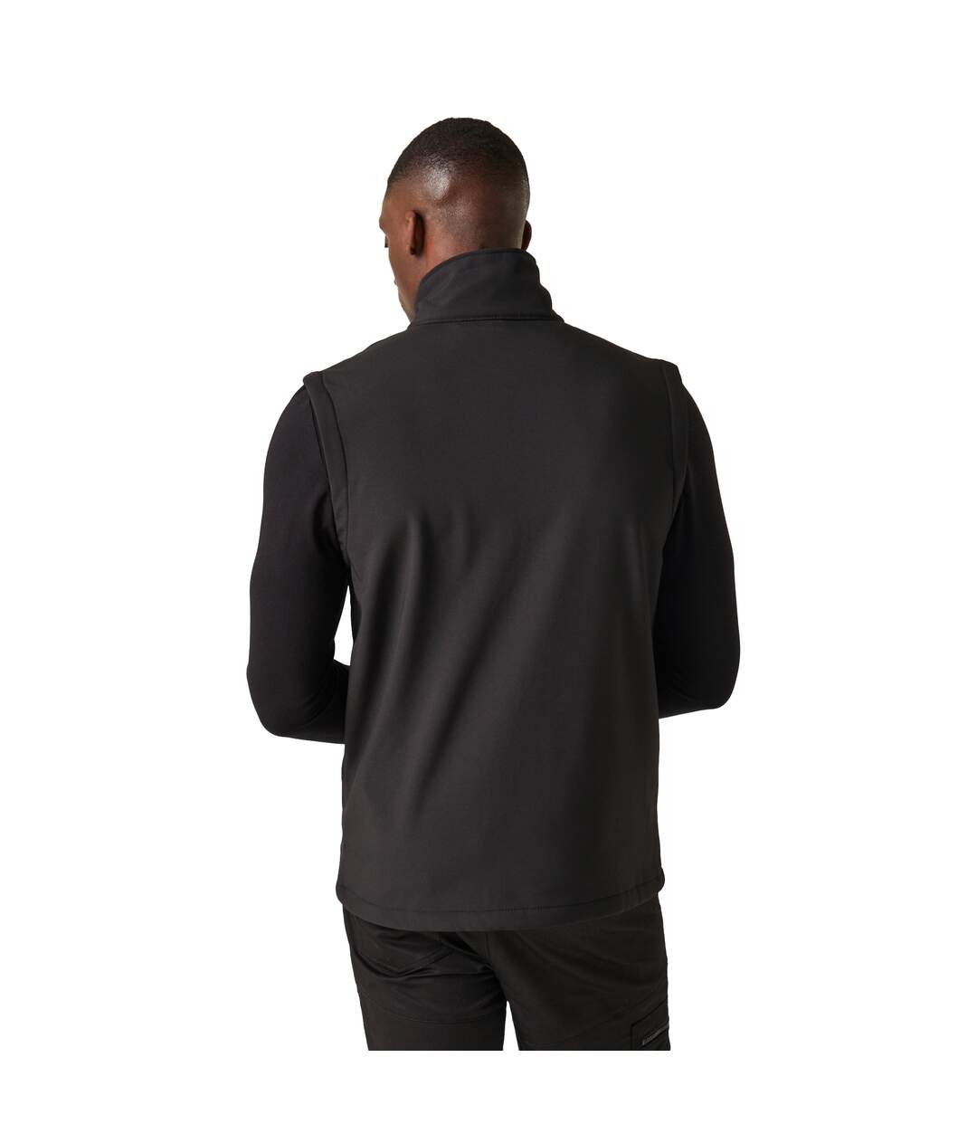 Veste Sans Manches Homme Noir Orange Vif Regatta Professional-4