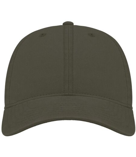 Groovy canvas 6 panel cap olive Atlantis