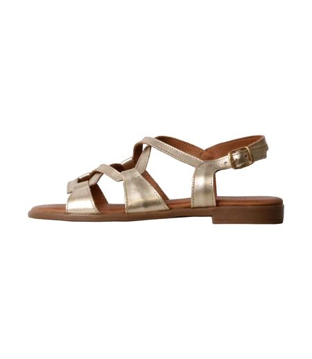 Sandales Plates Cuir The Divine Factory Alénoa