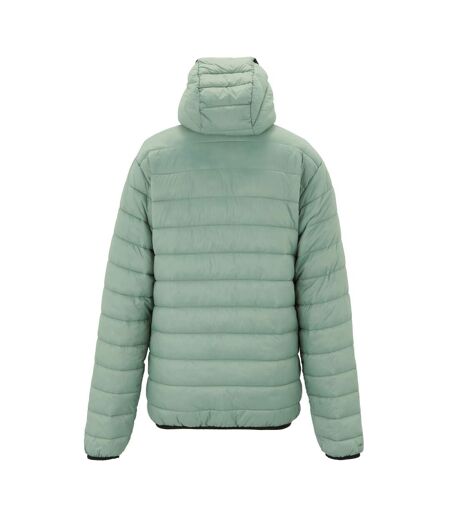 Mens Marizion Baffled Hooded Padded Jacket Glacier Green Regatta