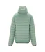Mens Marizion Baffled Hooded Padded Jacket Glacier Green Regatta-2