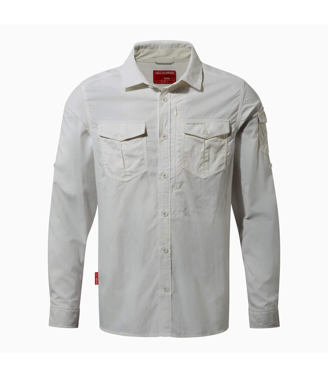 Chemise manches longues adventure homme blanc Craghoppers-1