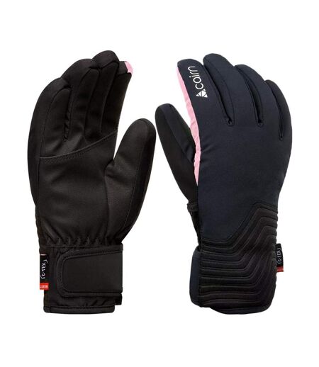 Gants de ski noir/rose femme cairn elena