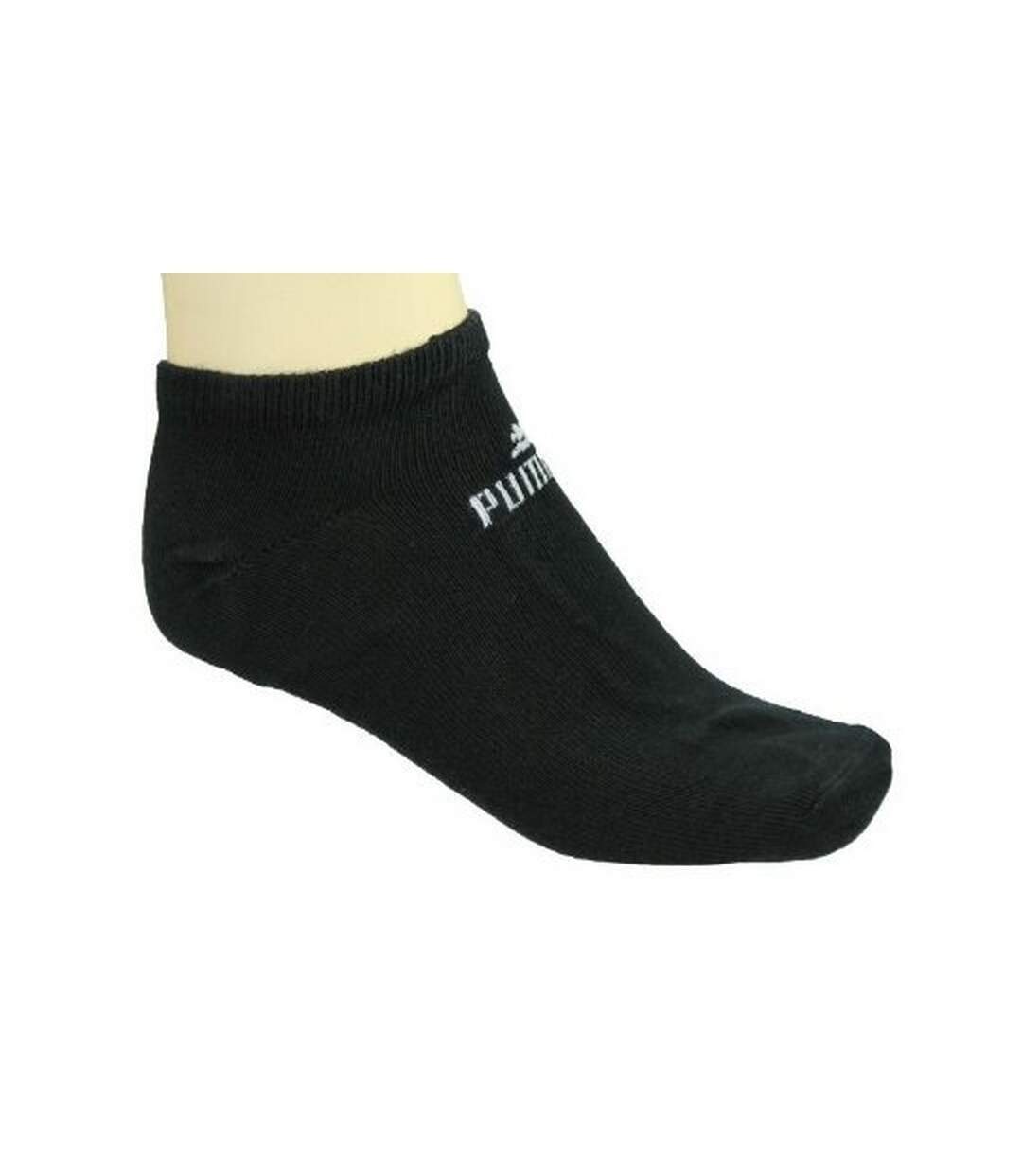 Socquettes Style Logo Adulte Noir Puma-2