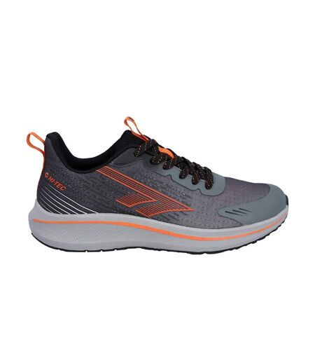 Baskets Santorini Homme Noir Gris Hi-Tec