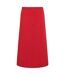 Tablier basic bistro taille unique rouge Karlowsky-1