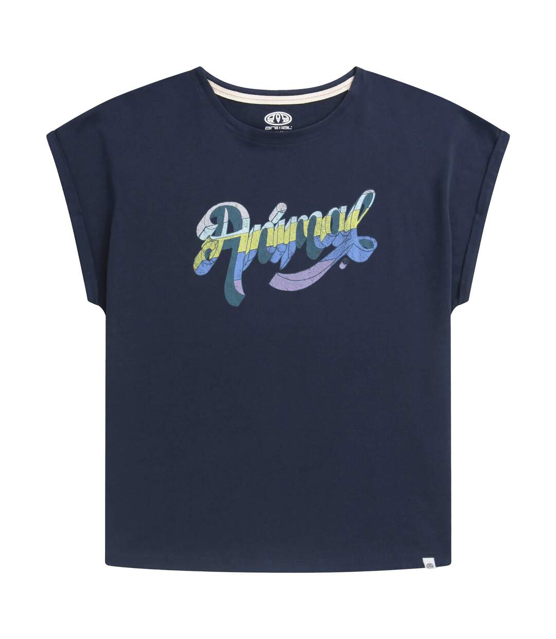 T-shirt holly femme bleu marine Animal