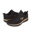 Skechers Womens/Ladies Graceful Get Connected Sneakers (Black/Rose Gold) - UTFS9324