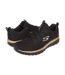 Womens/ladies graceful get connected trainers black/rose gold Skechers