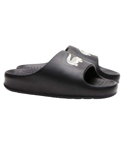 Claquettes Serve 2.0 Homme Noir Blanc Lacoste