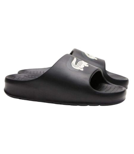 Claquettes Serve 2.0 Homme Noir Blanc Lacoste