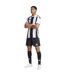 Maillot De Foot Style À Rayures Homme Blanc Noir Adidas-4