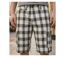 Bermuda homme WINCHESTER IDRA1B blanc à carreaux : le short en coton confortable et stylé-1