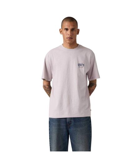 T-shirt Manches Courtes Music City Homme Gris Clair Levis