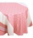 Nappe Jacquard enduction acrylique CHARLESTON Ovale-1