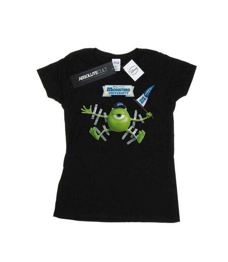 Disney - T-shirt MONSTERS UNIVERSITY TAPED MIKE - Femme (Noir) - UTBI15404