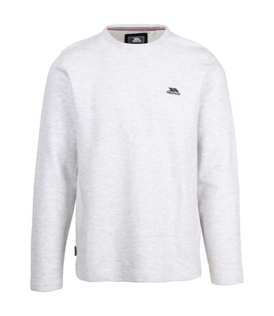 Sweat Calverley Homme Blanc Cassé Chiné Trespass