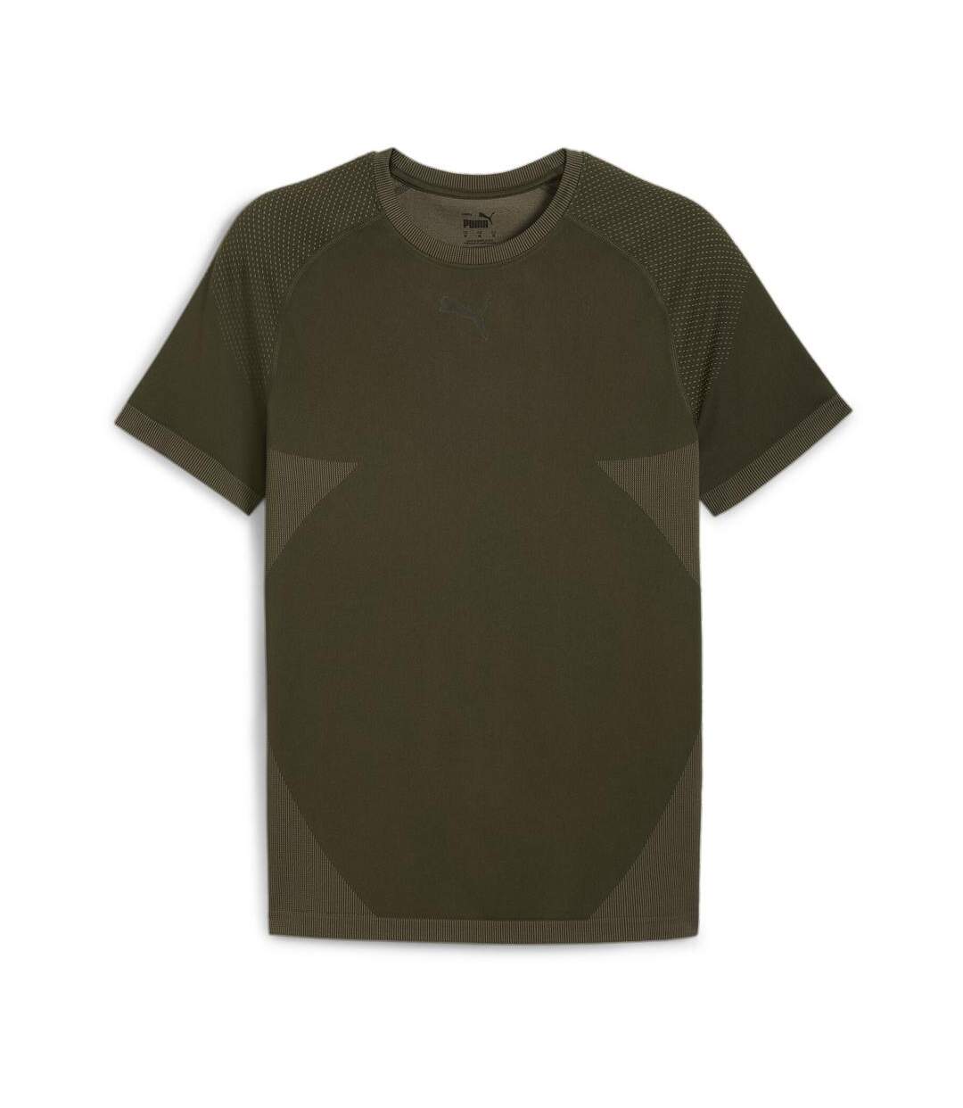 T-Shirt kaki homme puma formknitsl-1