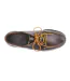 Mens Askook Waxy Leather Boat Shoes Dark Brown Sebago-4