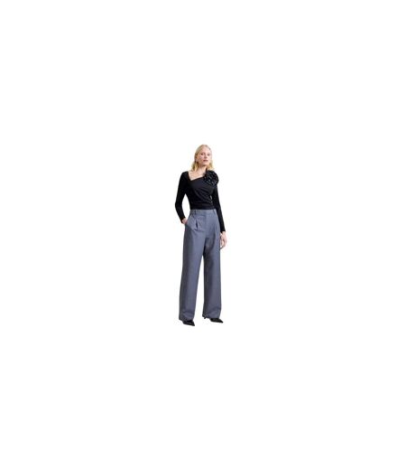 Pantalon Motif/style À Pois Sherry Femme Gris French Connection