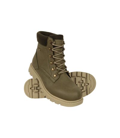 Bottines vienna femme vert kaki Mountain Warehouse